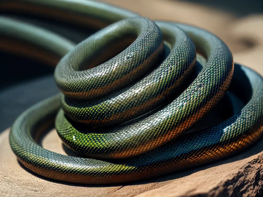 Fotos cobra escamas brilhantes olhos misterio