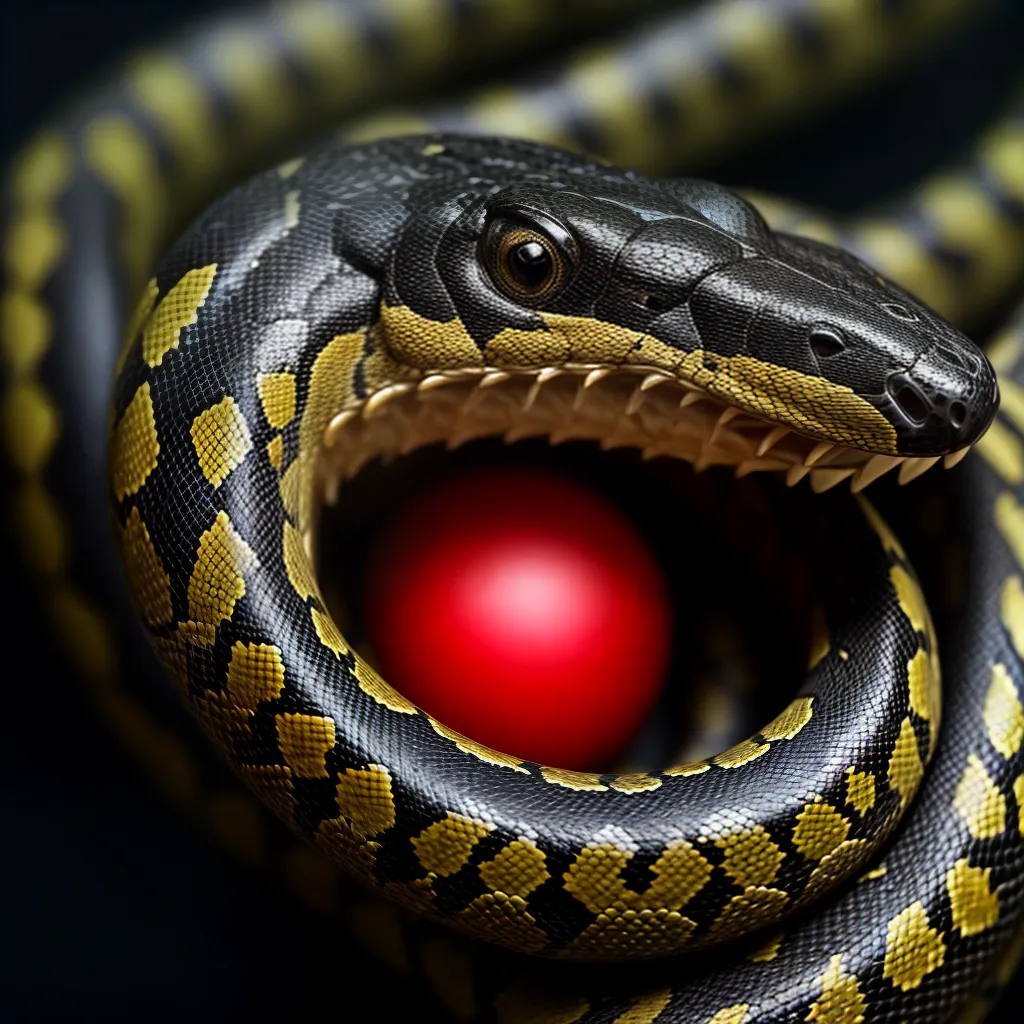 Sonhar com Cobras Venenosas: Entenda a Simbologia por Trás 4 Fotos cobra venenosa escamas vibrantes