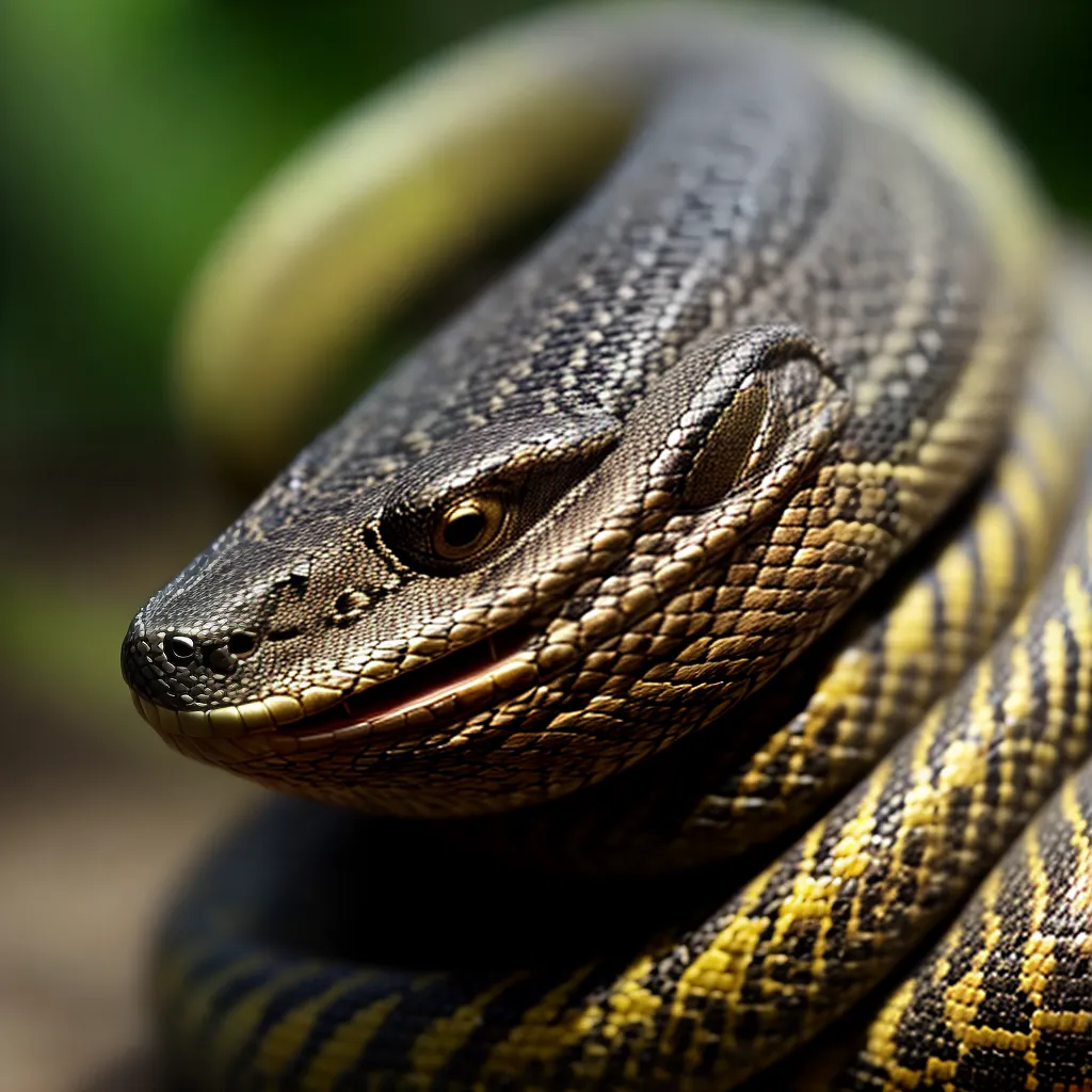 Sonhar com Cobras Venenosas: Entenda a Simbologia por Trás 2 Fotos cobra venenosa olhar intenso