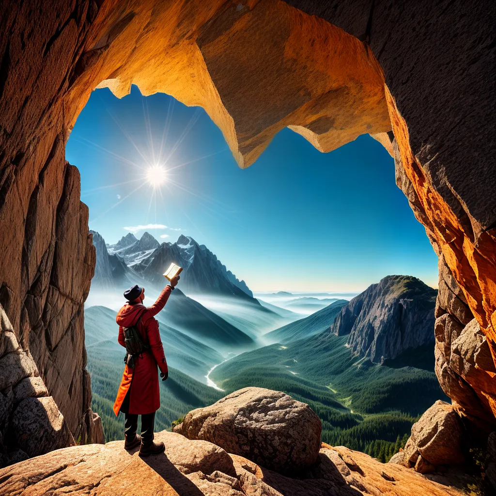 Fotos conquista iluminacao montanha trofeu