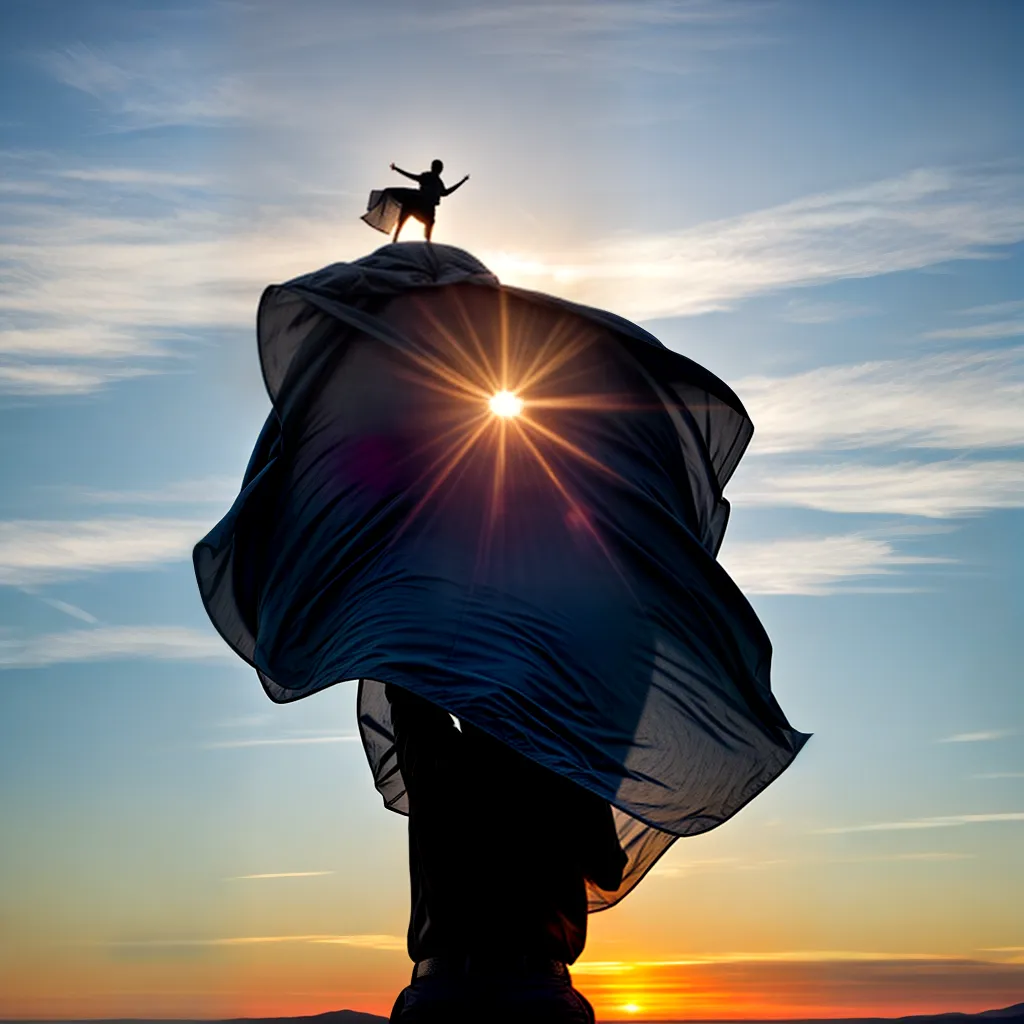 Triunfos e Desafios: Em Busca de Conquistas e Inspirações 2 Fotos conquista pessoa sol por do sol