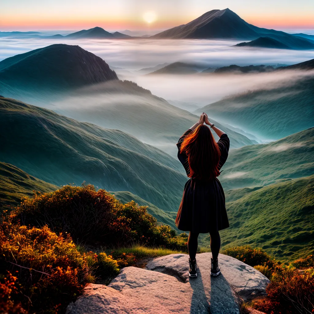 Sonhar com Realizações: Descubra o Significado dos Seus Sonhos 6 Fotos conquista por do sol montanha 7