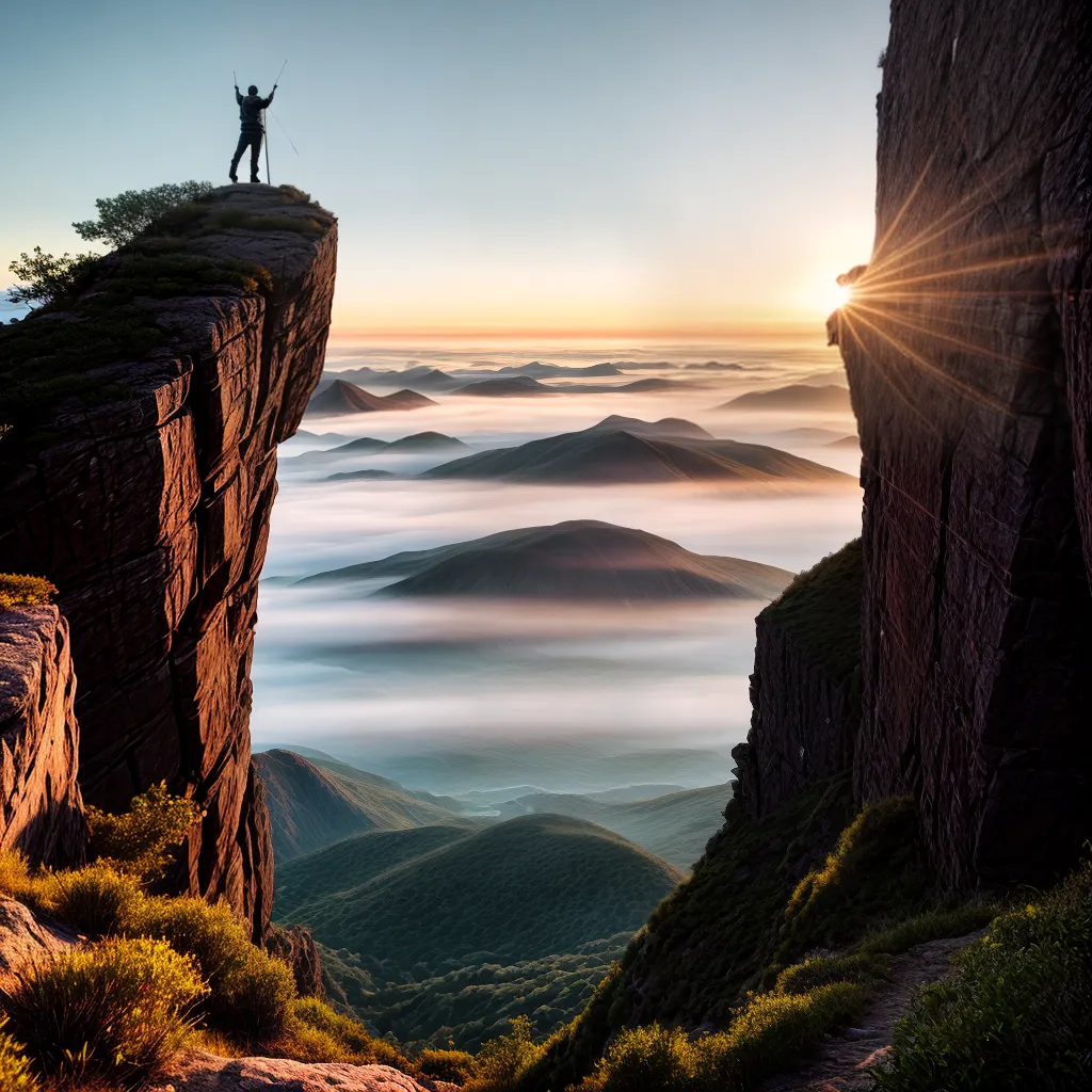 Autoridade e Ambição: O Significado dos Sonhos com Chefia 5 Fotos conquista por do sol silhueta 1