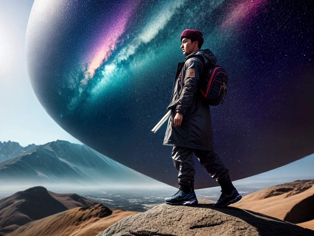 Fotos conquista sonhos montanha estrelas