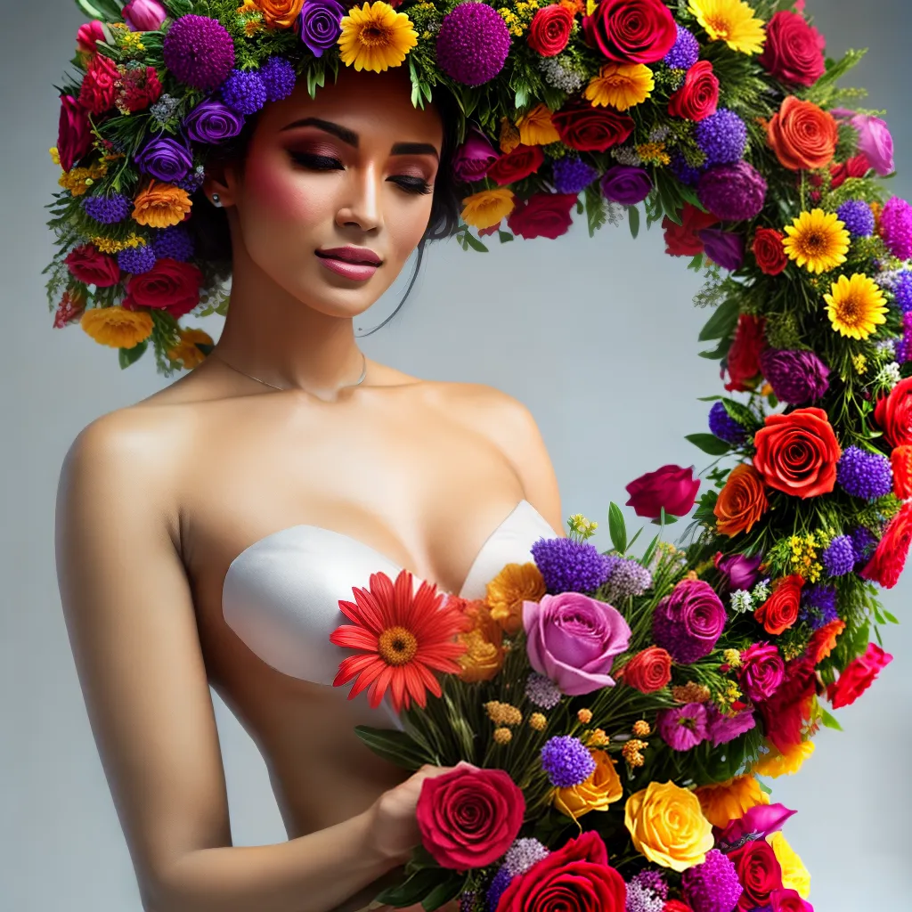 Significado de Sonhar com Coroa de Flores: Descubra as Mensagens Ocultas 2 Fotos coroa flores vibrante diversidade amor