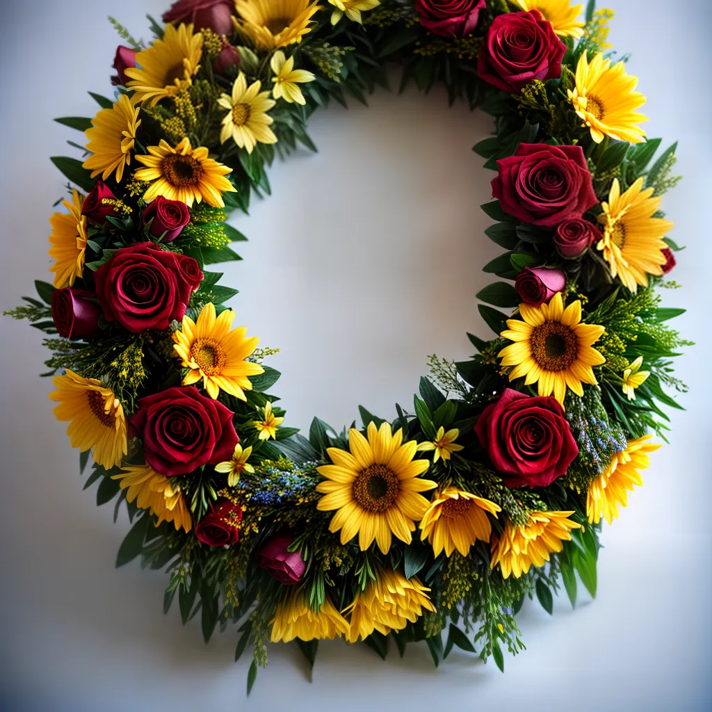 Significado de Sonhar com Coroa de Flores: Descubra as Mensagens Ocultas 3 Fotos coroa flores vibrante simbolos beleza