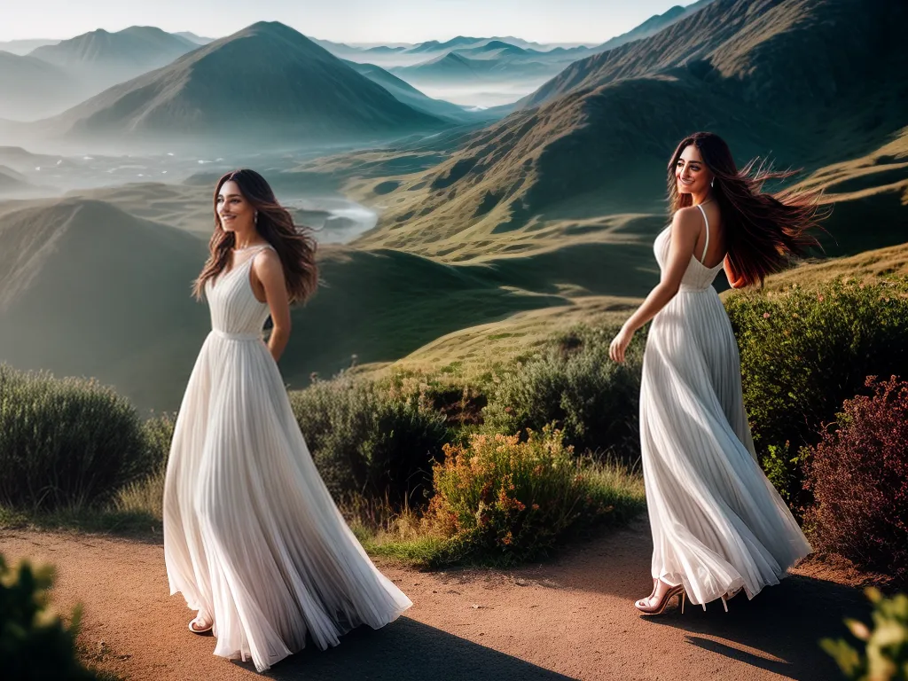 Fotos corrida elegante mulher sonho