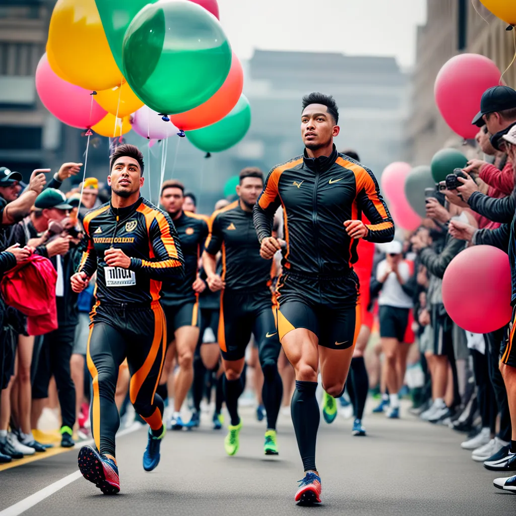 Fotos corrida velocidade baloes fragilidades