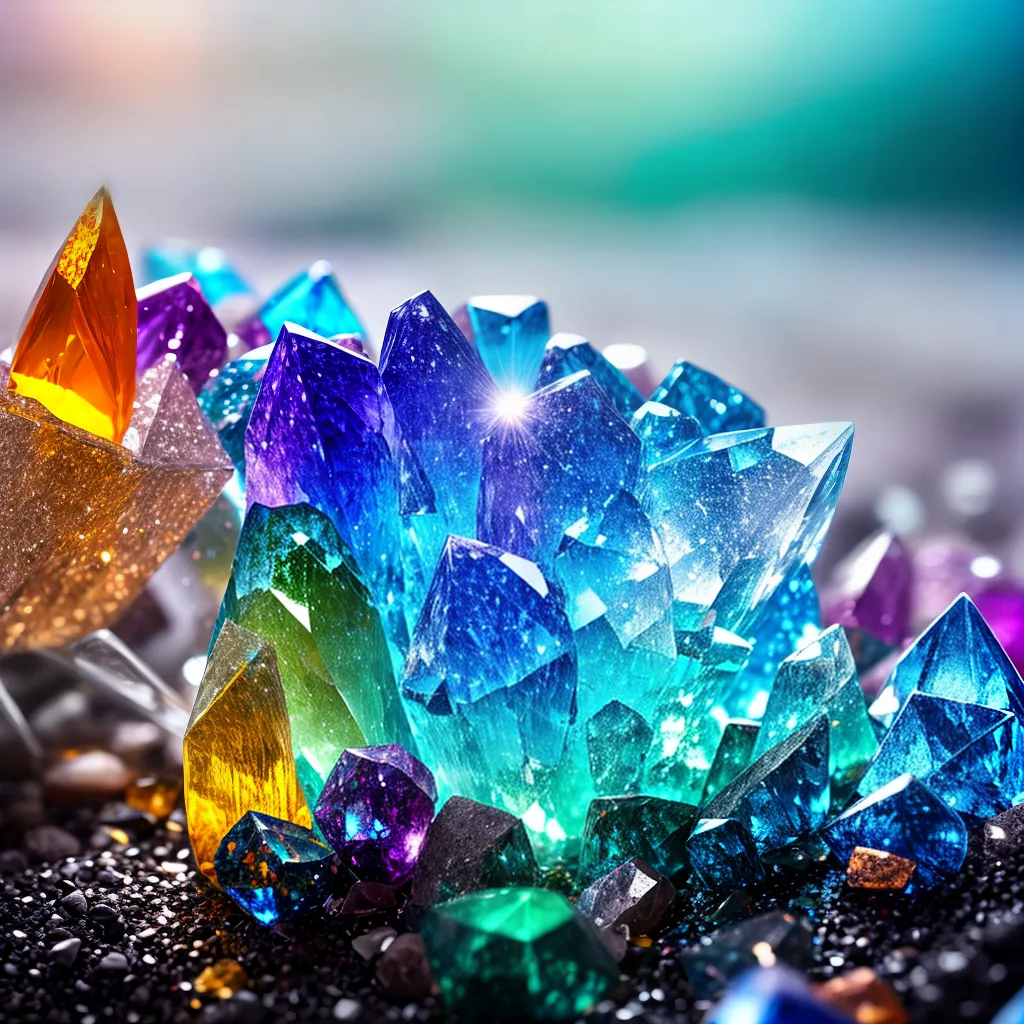 Explore a Magia dos Sonhos: O Significado Surpreendente de Sonhar com Cristais 4 Fotos cristais brilhantes sonhos magia