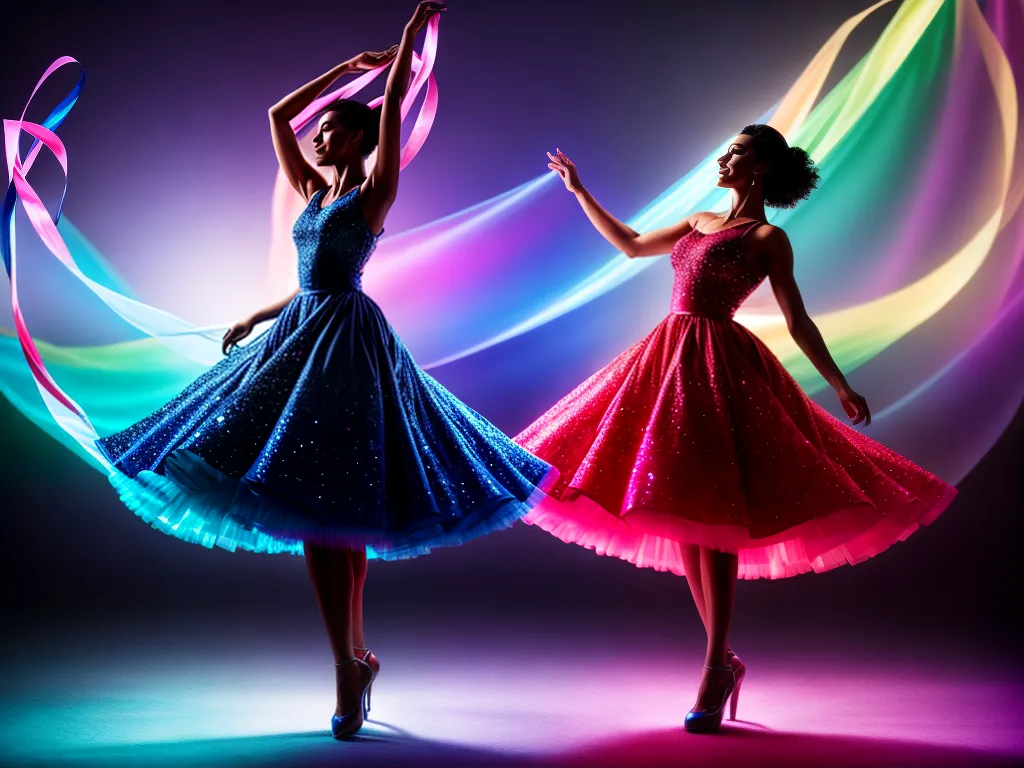 Fotos danca luar silhueta cores sonhos