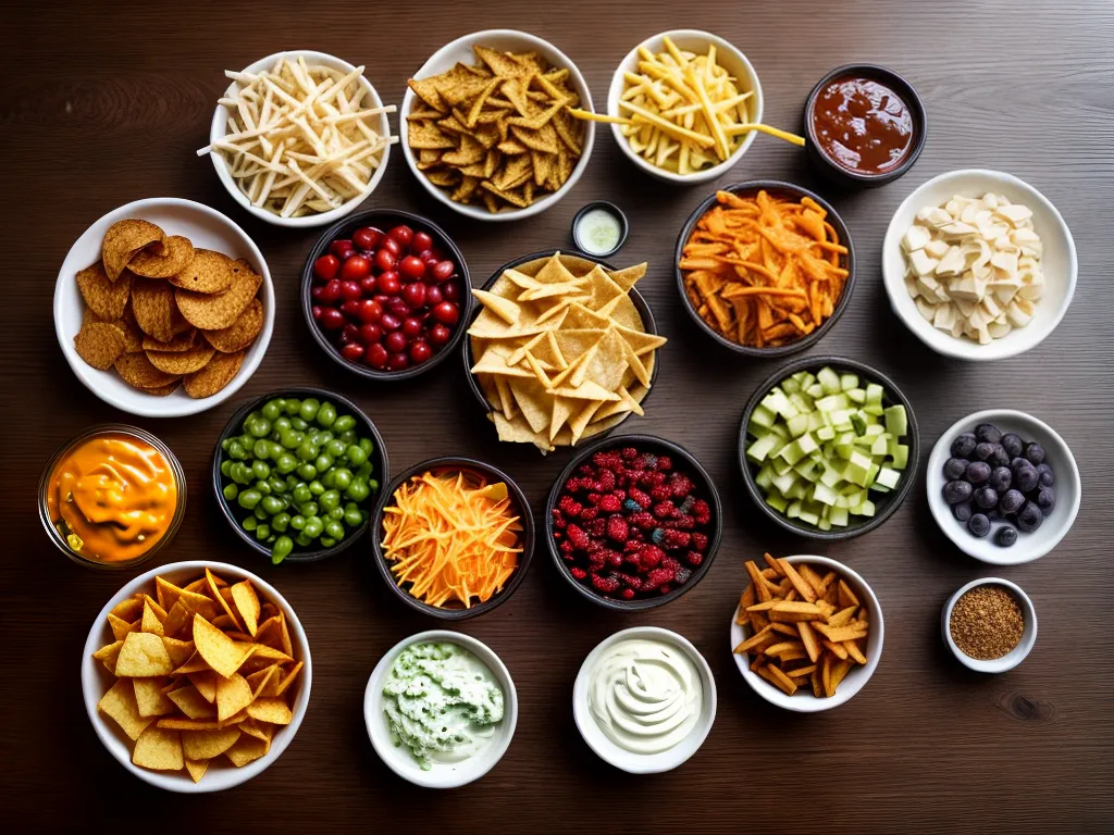 Descubra o Fascinante Significado de Sonhar com Lanches Deliciosos 2 Fotos delicias mesa madeira lanches coloridos