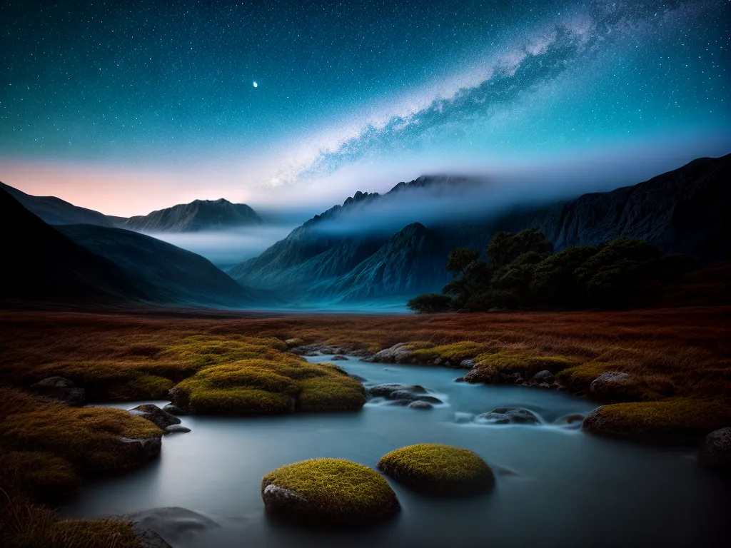 Fotos descoberta mitica sonhos paisagem estrelas