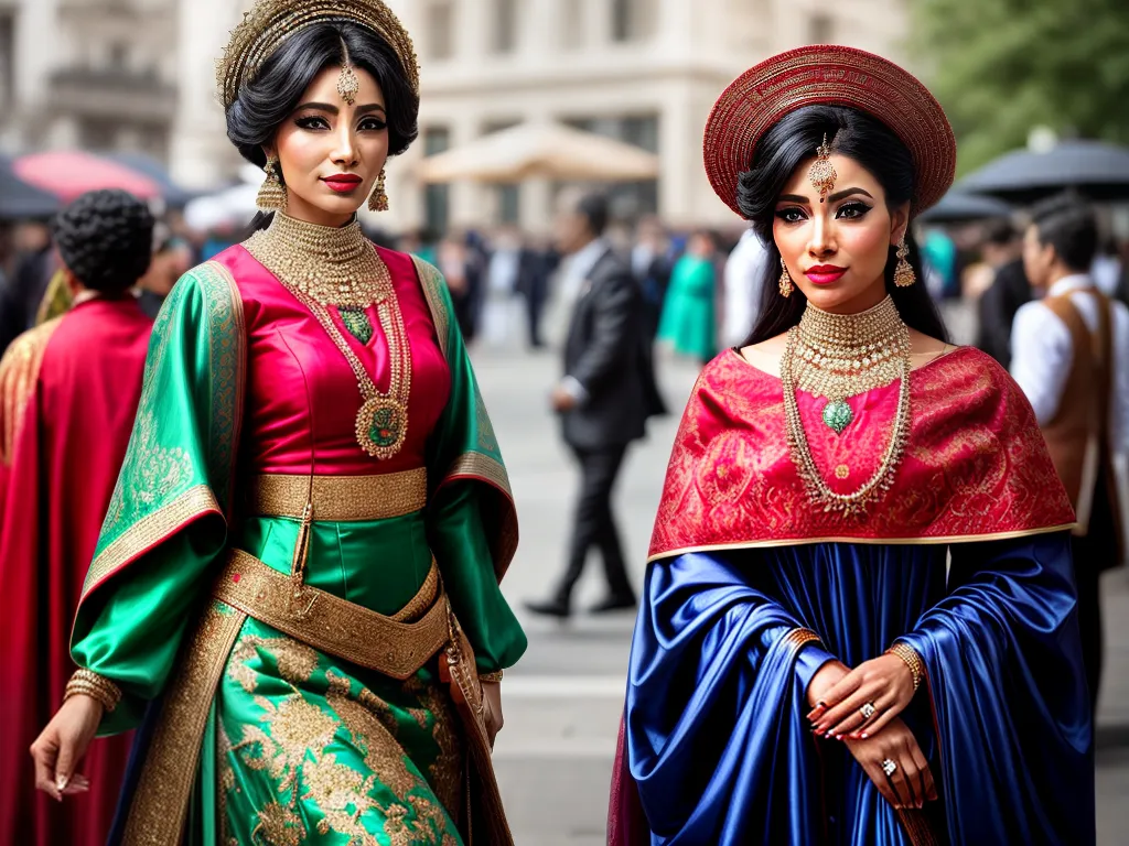 Sonhos Reveladores: Explorando o Significado de Costumes e Modas 4 Fotos diversidade trajes tradicionais mundo
