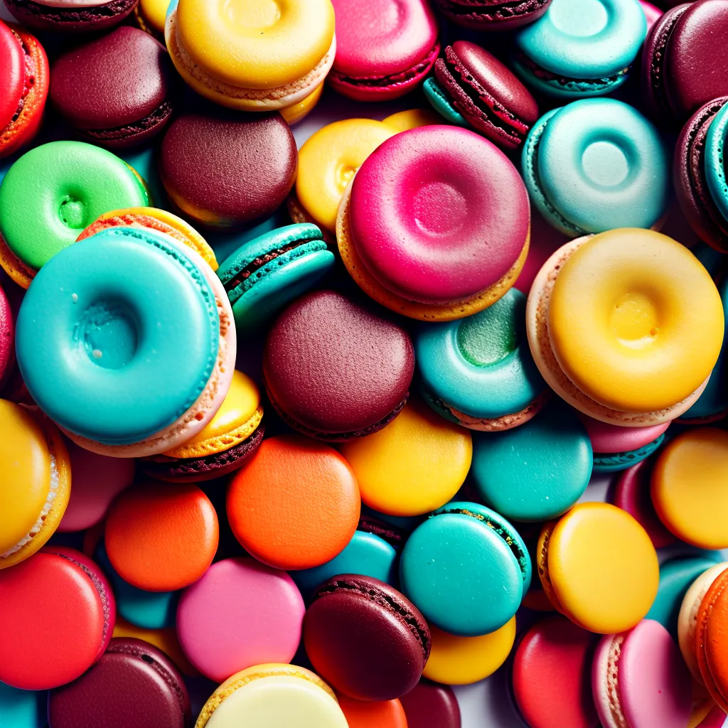 Sonhos Doces: O Significado por trás do Açúcar na Alma 6 Fotos doces coloridos alegria indulgencia