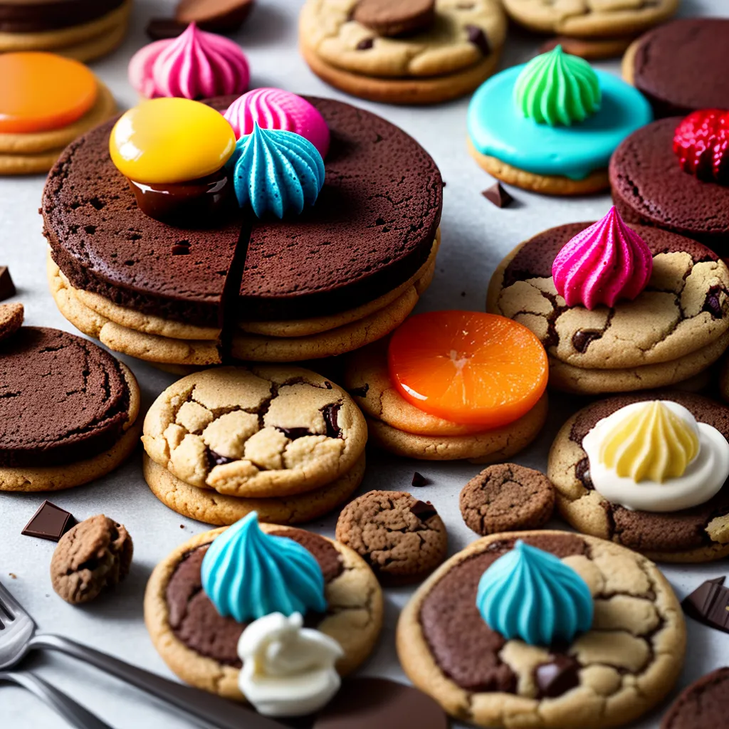Sonhos Doces: O Significado por trás do Açúcar na Alma 5 Fotos doces coloridos chocolate vanilla biscoitos
