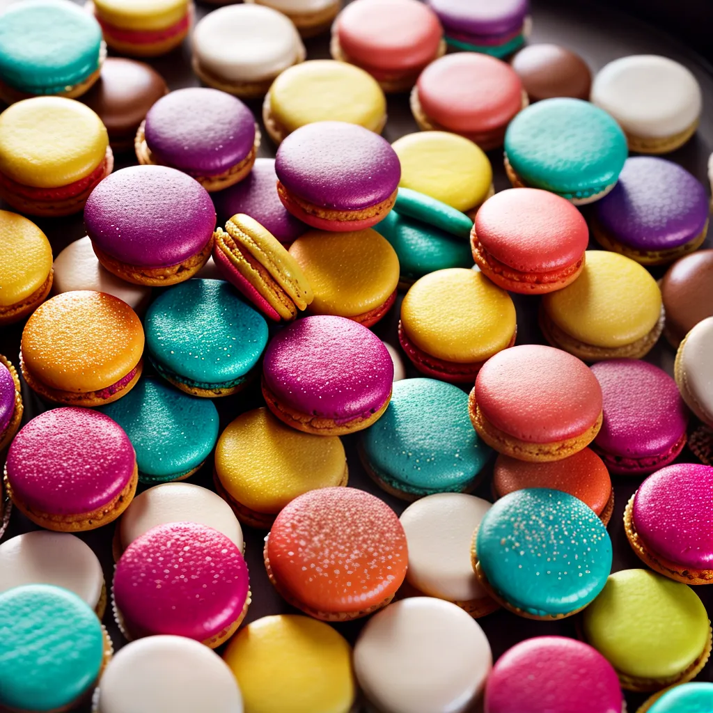 Sonhos Doces: O Significado por trás do Açúcar na Alma 4 Fotos doces coloridos macarons cupcakes