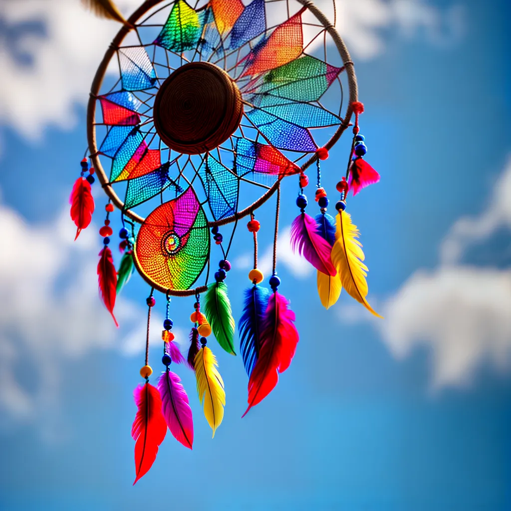 Alegria Sob as Pálpebras: O Significado Positivo dos Sonhos Felizes 4 Fotos dreamcatcher ceu azul alegria 2