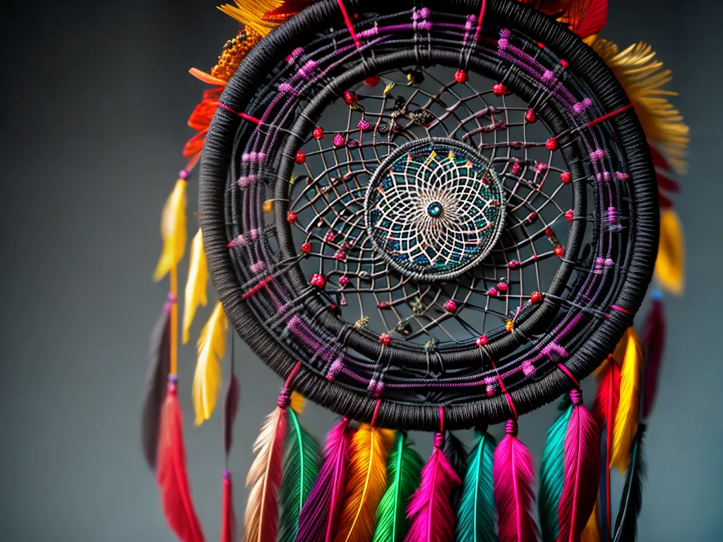 Roupas Proféticas Revelam Significados Ocultos em Sonhos 5 Fotos dreamcatcher colorido simbolos