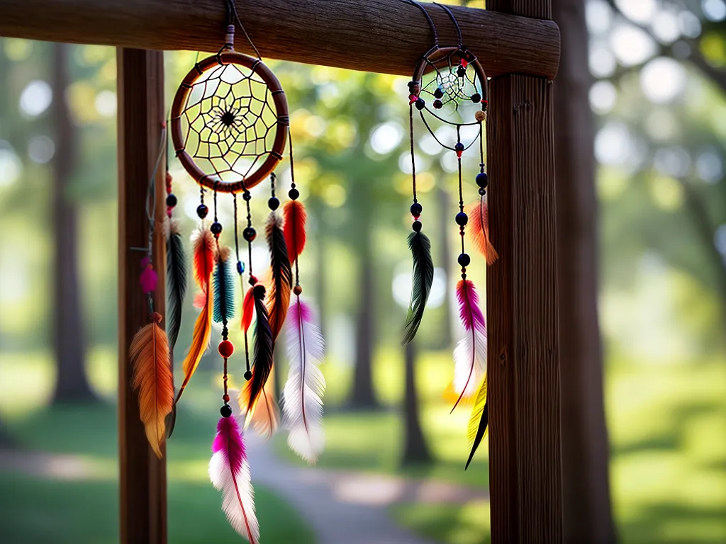 Fotos dreamcatcher feathers sunlight