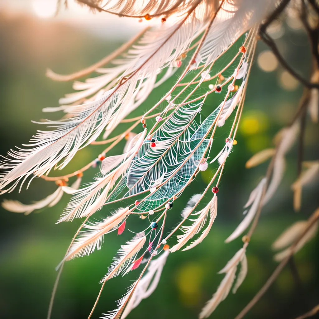Amuleto nos Sonhos: Proteção ou Presságio? 5 Fotos dreamcatcher janela luz sol feathers