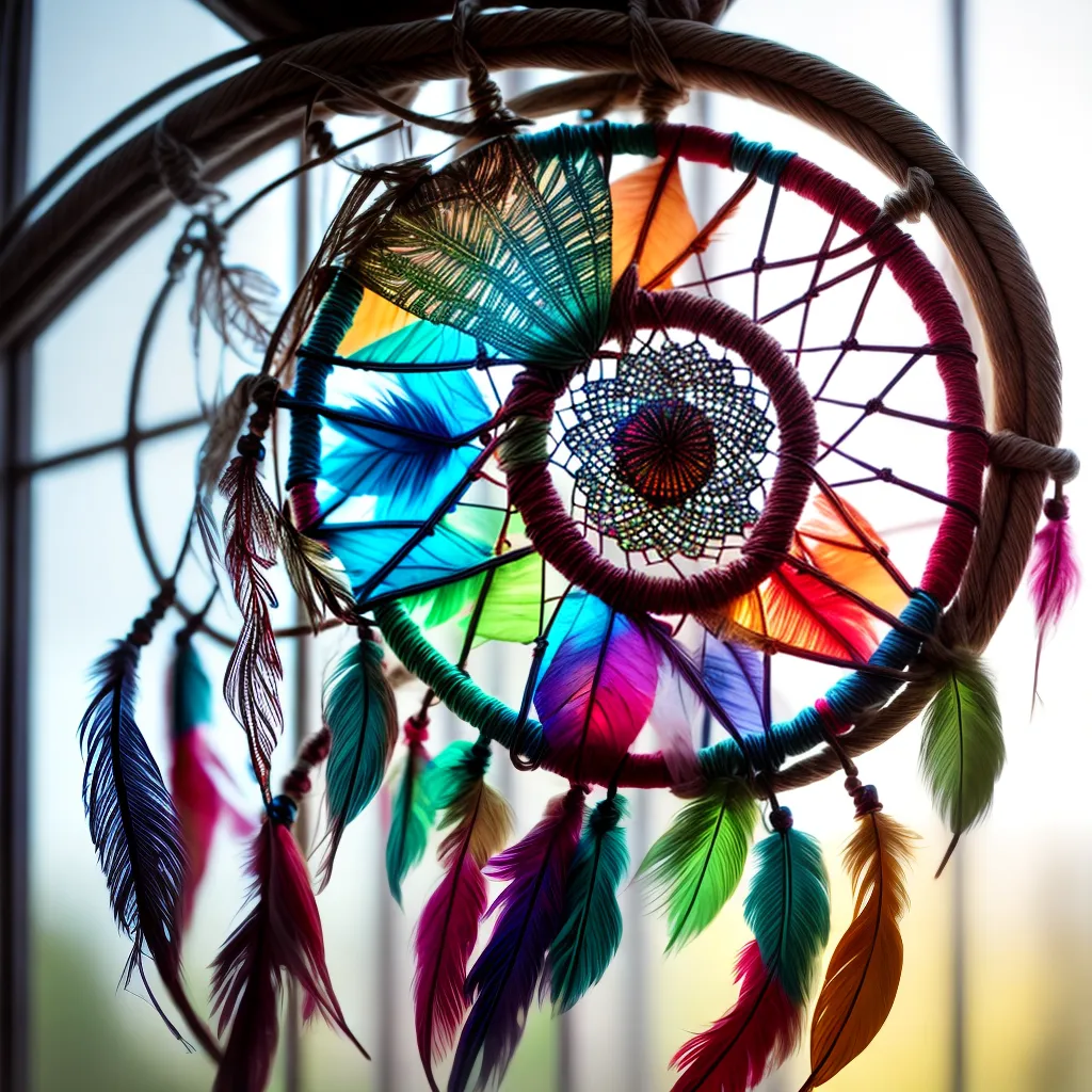 Amuleto nos Sonhos: Proteção ou Presságio? 6 Fotos dreamcatcher janela protecao mistico