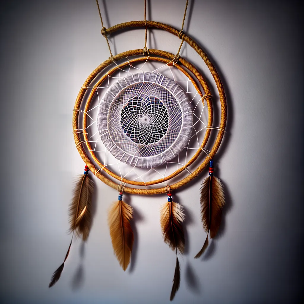Amuleto nos Sonhos: Proteção ou Presságio? 4 Fotos dreamcatcher luz luar tranquilidade
