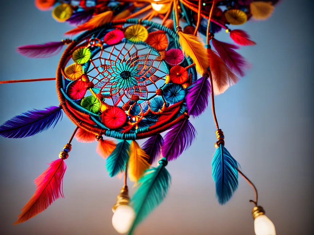 Sonhos Vibrantes: Desvendando as Emoções Noturnas 6 Fotos dreamcatcher misterio simbolo emocoes