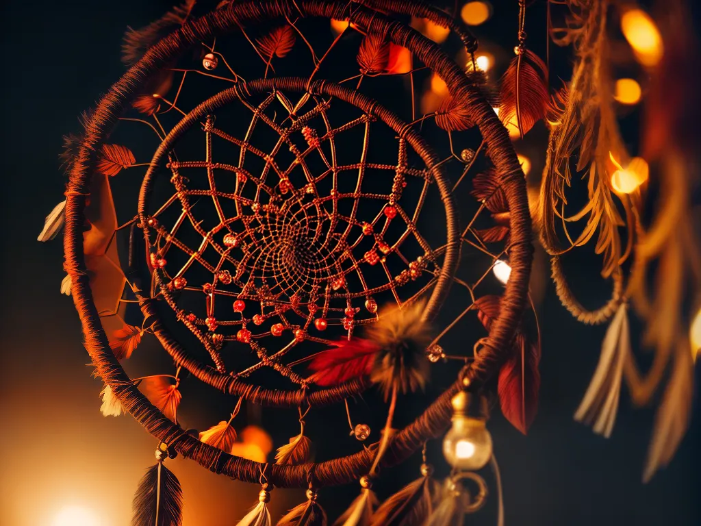 Fotos dreamcatcher misterioso comunidades silhuetas