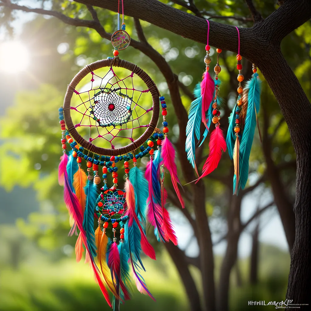 Goleada Indígena: Descubra o Significado dos Sonhos 4 Fotos dreamcatcher mistico natureza espiritual
