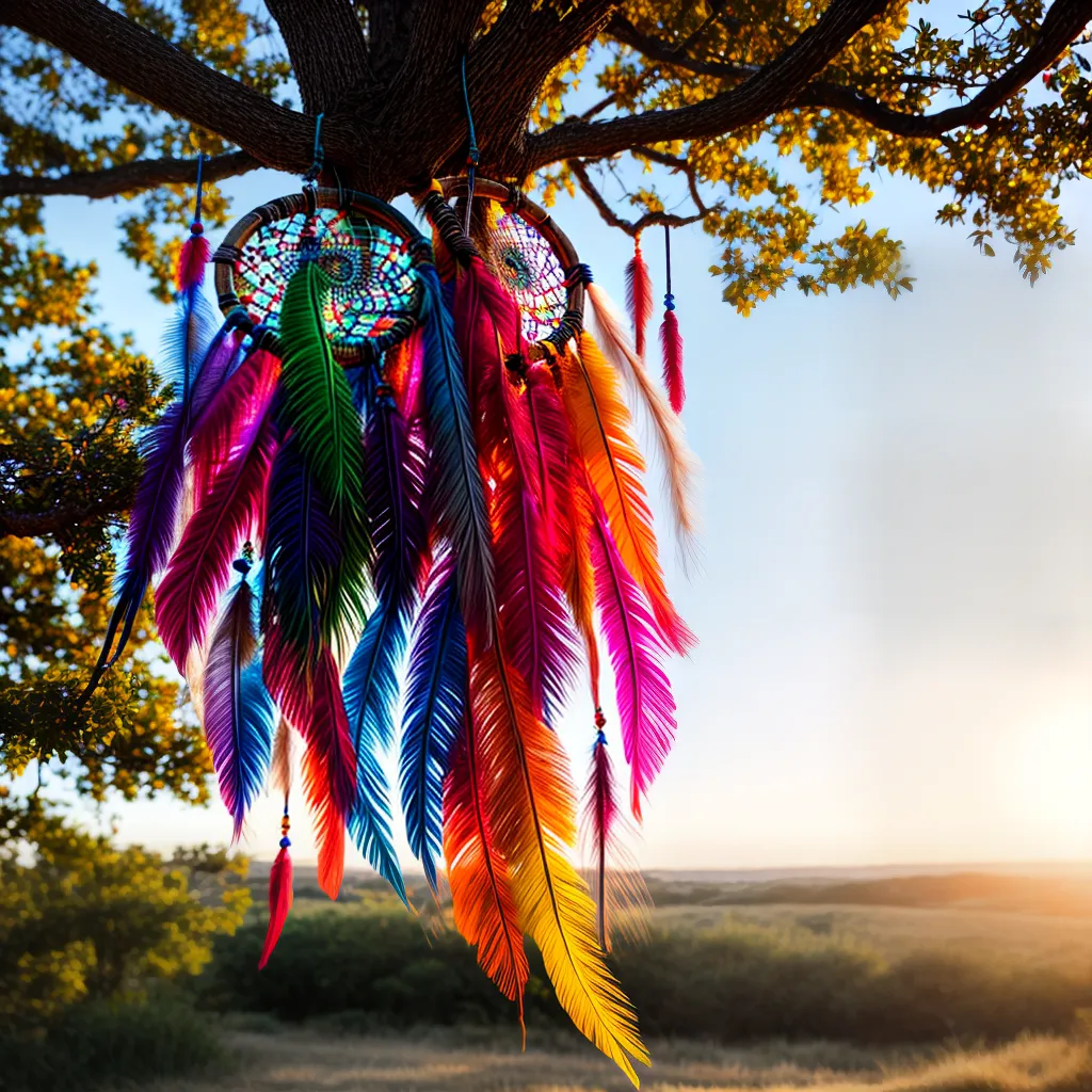 Fotos dreamcatcher natureza colorido simbolos