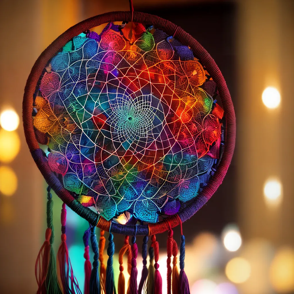 Fotos dreamcatcher simbolo perspectivas coloridas