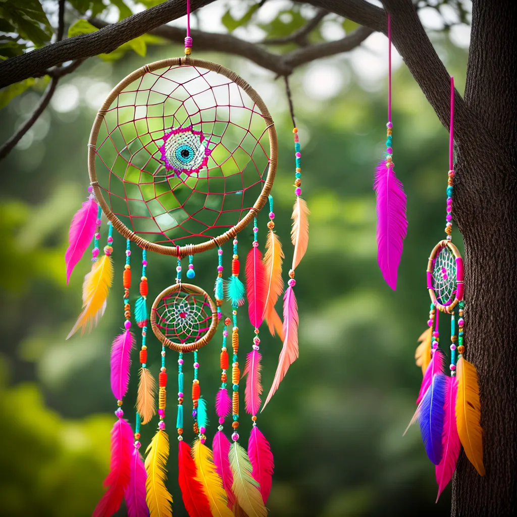Fotos dreamcatcher simbolos natureza