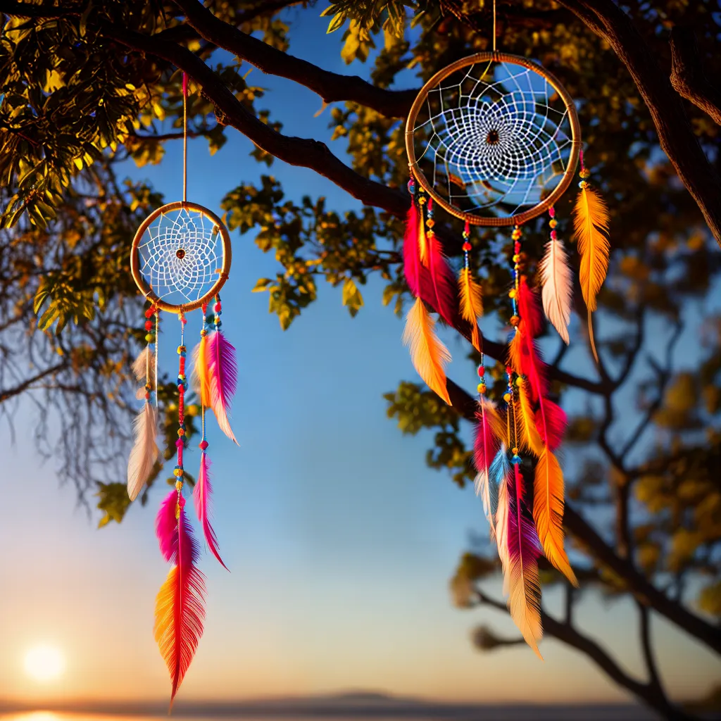 Fotos dreamcatcher sol brisa natureza
