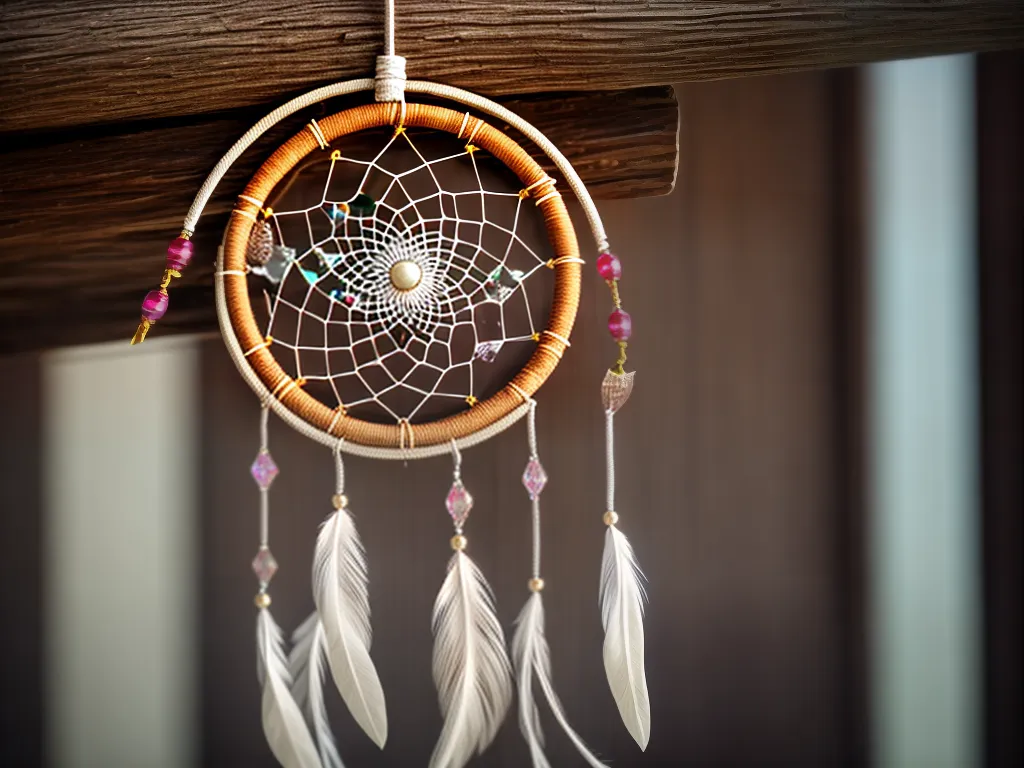 Desvende o Mistério dos Sonhos: Significado de Refletir, Astro e Besouro 6 Fotos dreamcatcher sol cores penas