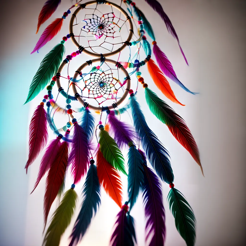 Fotos dreamcatcher sol feathers simbolos 2