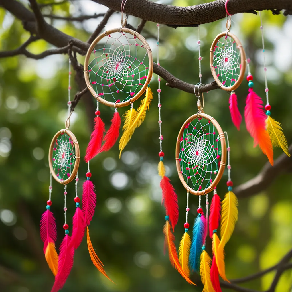Fotos dreamcatcher sol ramo cores