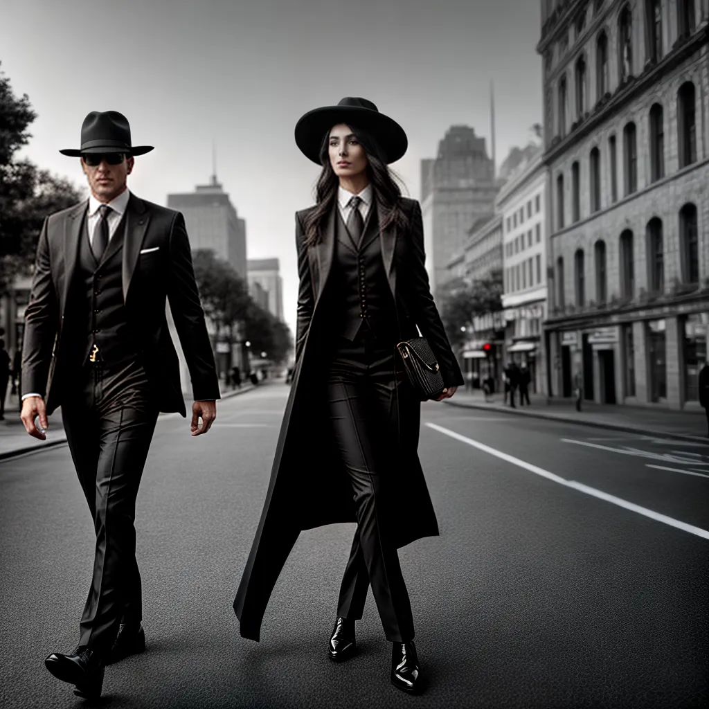 Sonhar com Pessoa Elegante: O Que Isso Significa? 2 Fotos elegancia urbana preto branco