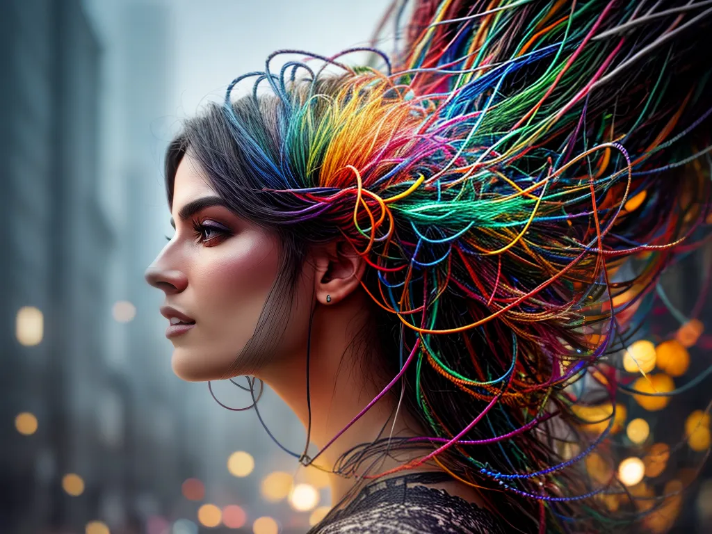 Desvendando os Desacertos: Inquietações e Fantasias 6 Fotos emaranhado fios coloridos complexidades vida