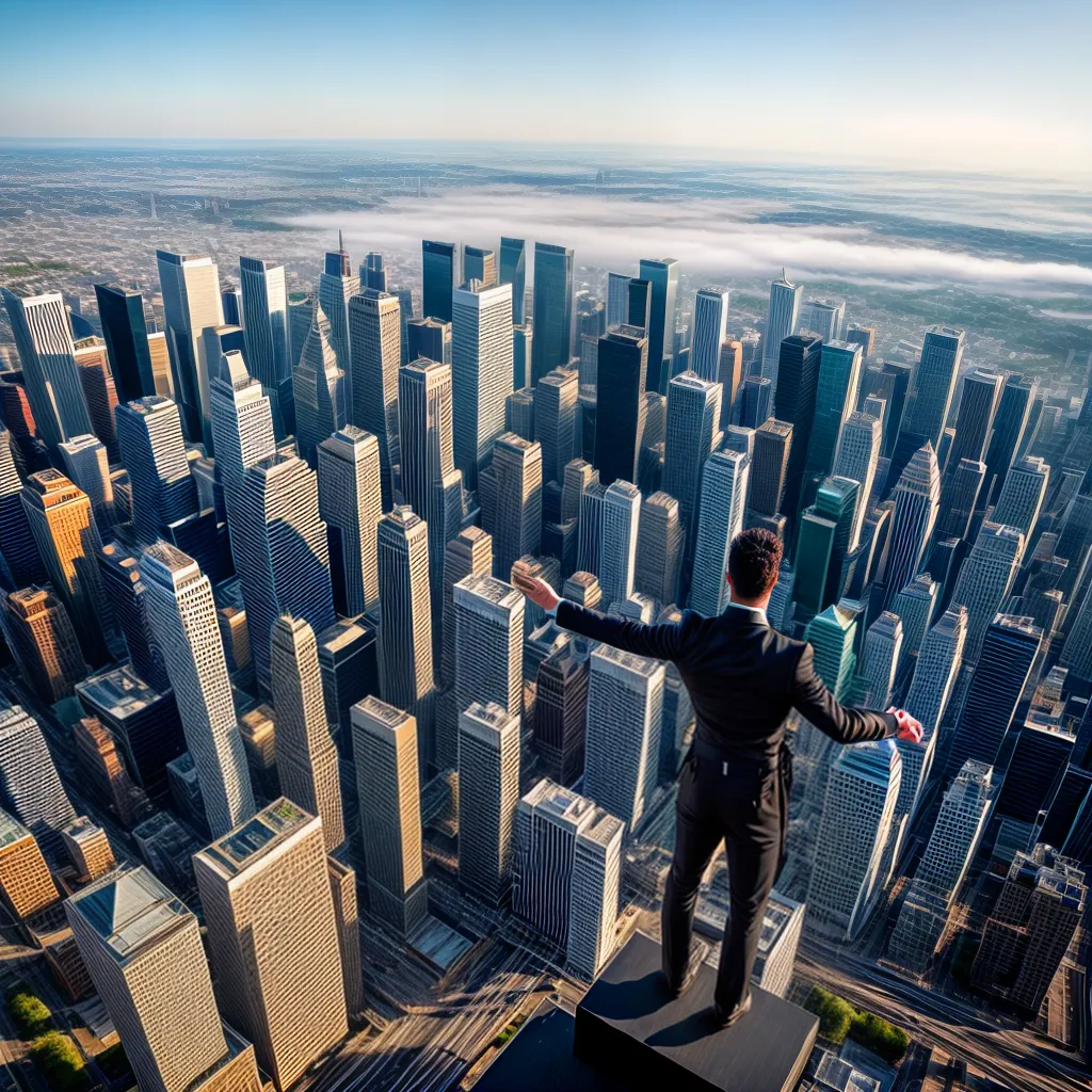 Qual o Significado de Sonhar com Peso e Distância? 5 Fotos equilibrio andarilho cidade ceu