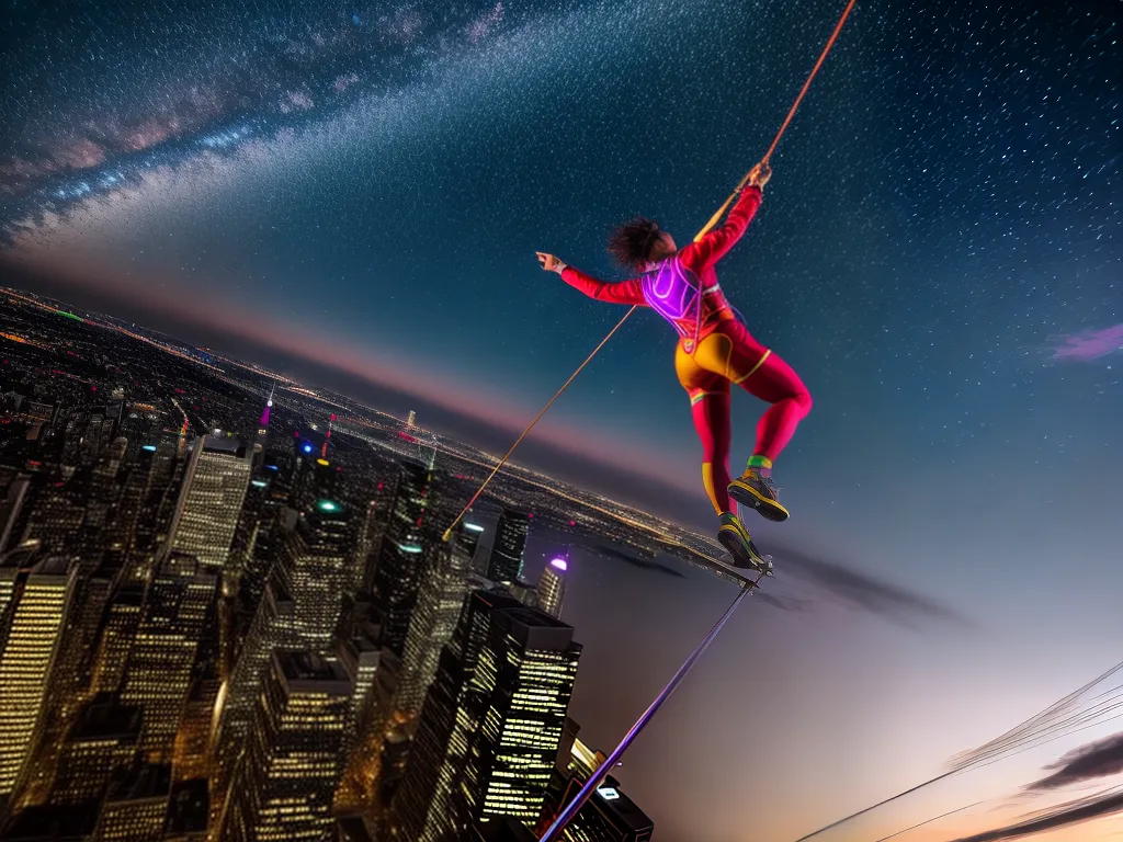 Revelado: Equilíbrio e Falsidade em Sonhos 6 Fotos equilibrio ilusao cidade cordame