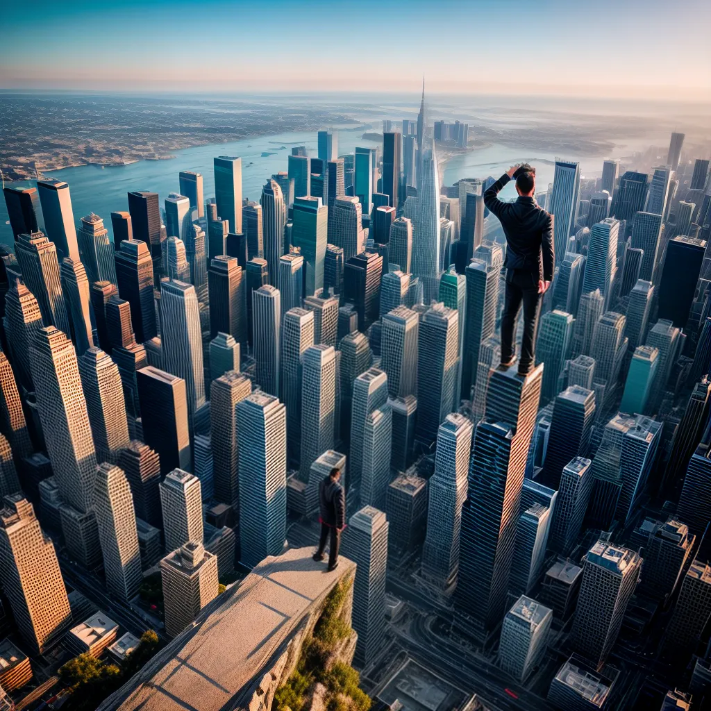Fotos equilibrio sonho cidade altura