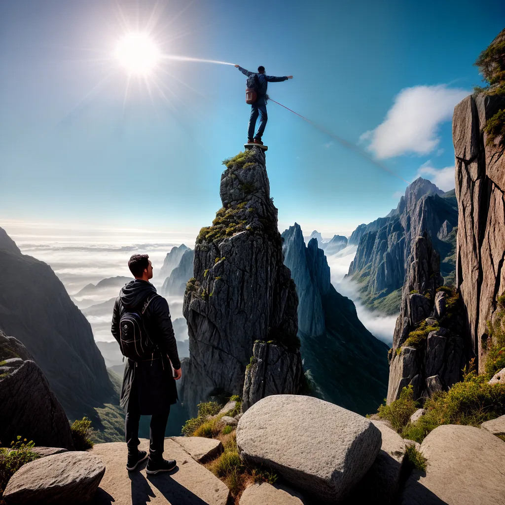 Fotos equilibrio sonhos realidades pessoa