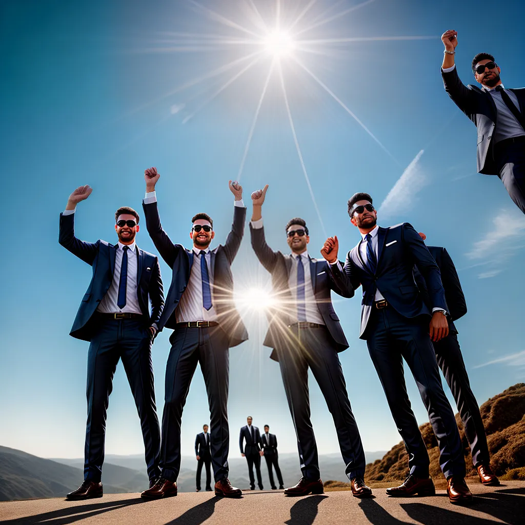 Significado de Sonhar com Trabalho em Equipe e Sucesso 3 Fotos equipe vitoriosa sorrisos sucesso