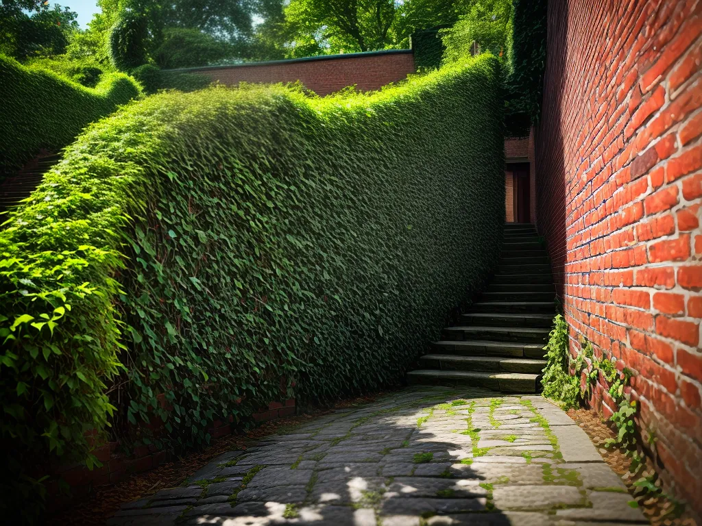Ultrapassando Barreiras: Como as Plantas Trepadeiras nos Sonhos nos Guiam para Novos Caminhos 5 Fotos escalada verde tijolo determinacao sonhos