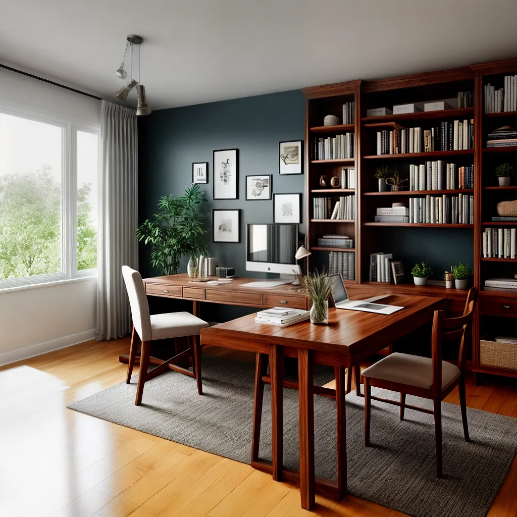 Qual o Significado de Sonhar com Mesa e Cadeira? 3 Fotos escritorio acolhedor em casa
