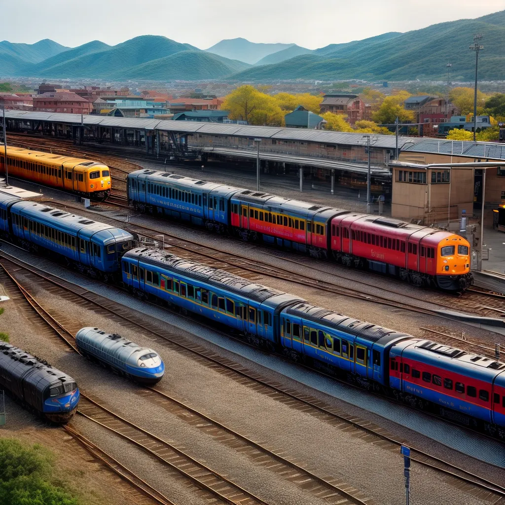 Qual é o Significado de Sonhar com Trem? 5 Fotos estacao trem vibrante embarque aventura