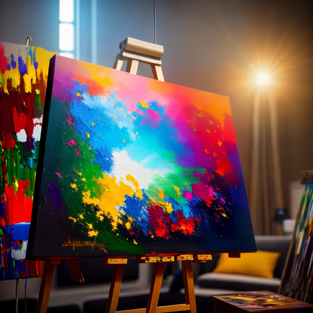 4. Significado dos sonhos: Artista em ação! Descubra o que pode representar. 6 Fotos estudio pintura criatividade artista