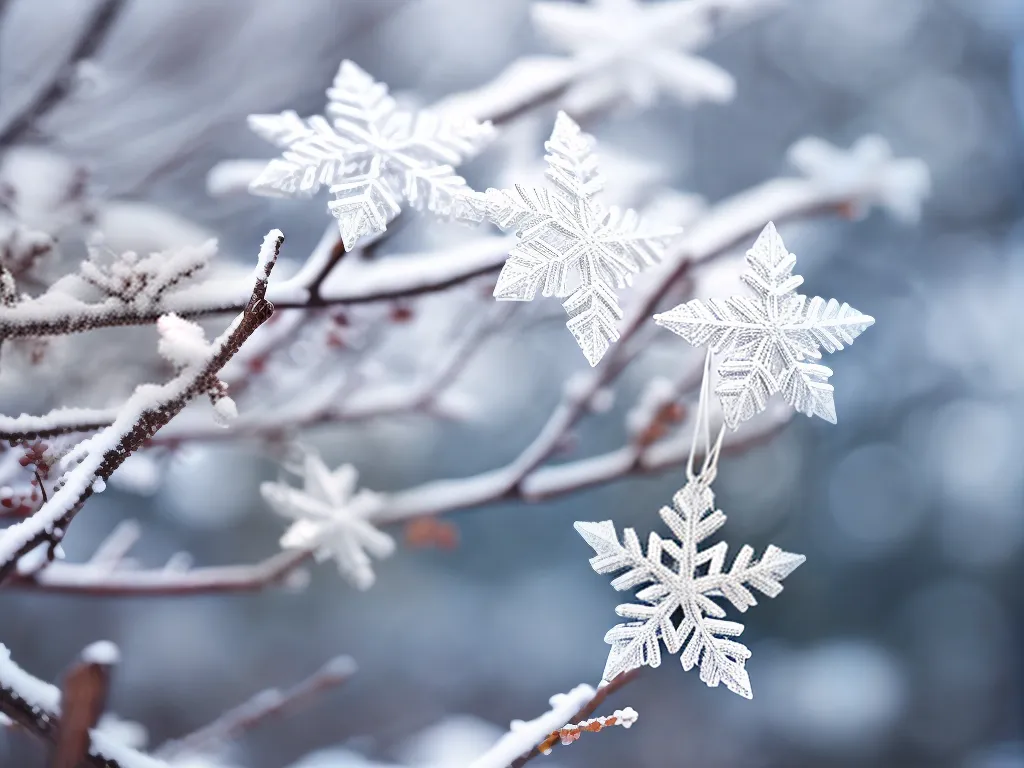 Descubra o fascinante significado dos sonhos com neve branca 6 Fotos floco neve ramo beleza pura