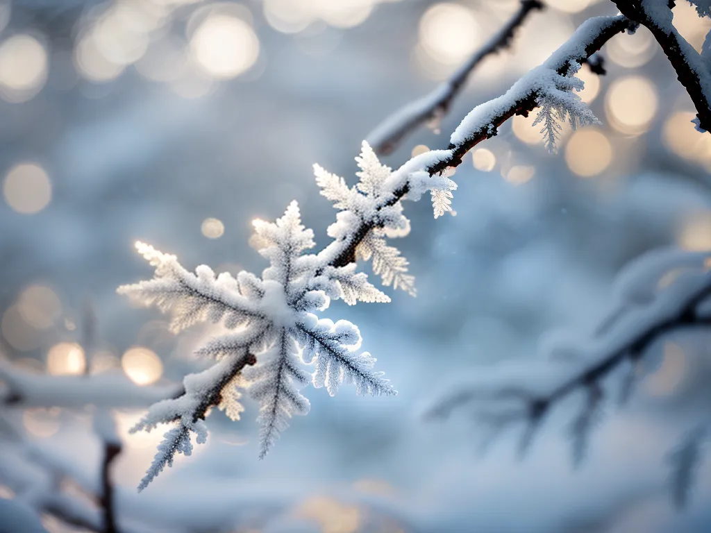 Descubra o fascinante significado dos sonhos com neve branca 5 Fotos floco neve ramo brilho sol