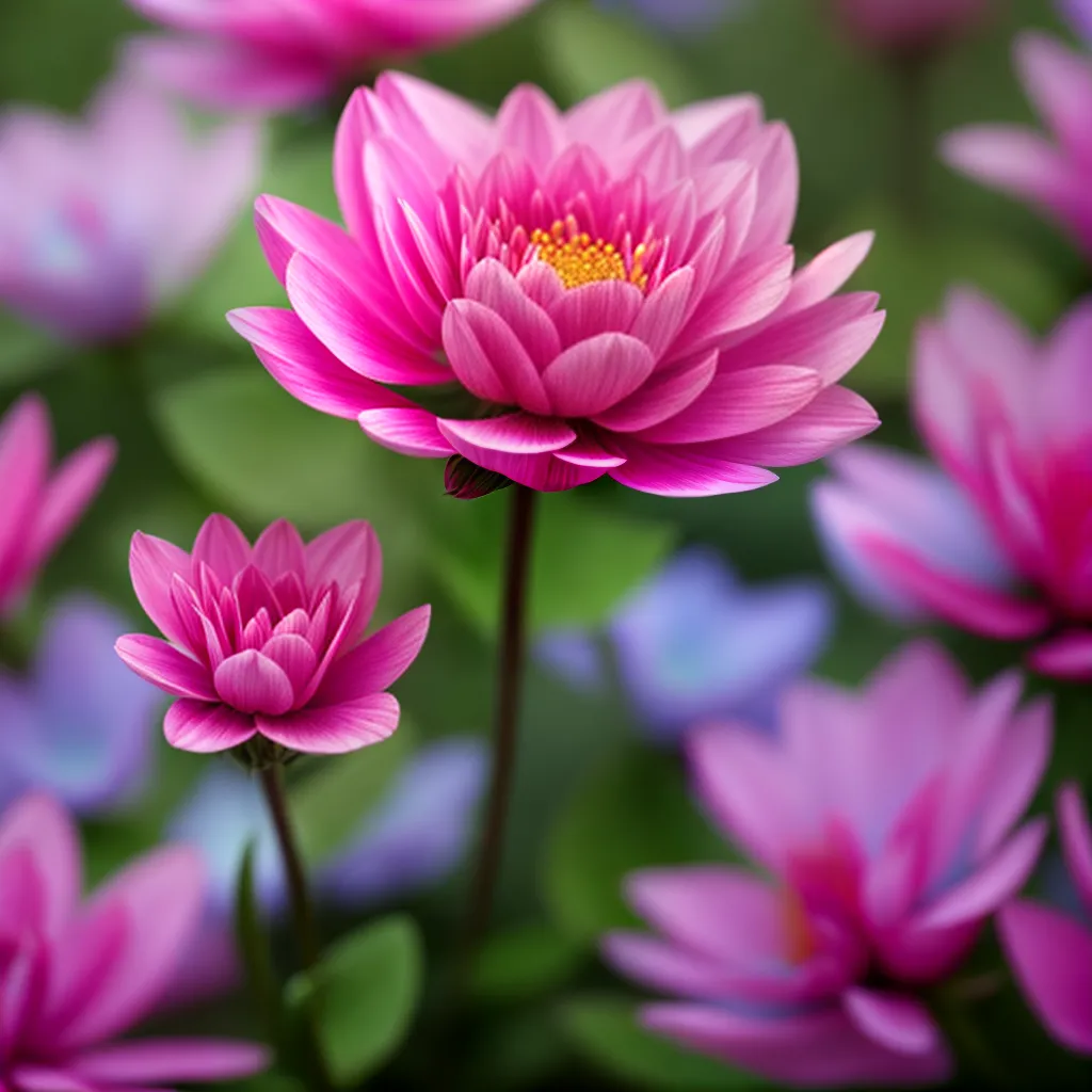 1. O significado de sonhar com florescência e fortitude 5 Fotos flor resiliente beleza crescimento